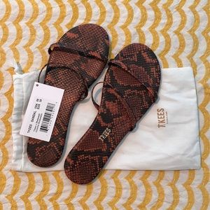 Tkees Gemma Snakeskin x Madewell